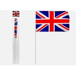 12" x 8" Union Jack Waving Flags (24ct) RRP £1.49