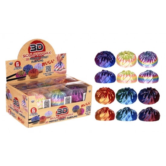 3D Printed Dumplings Assortment (12ct) RRP £5.99