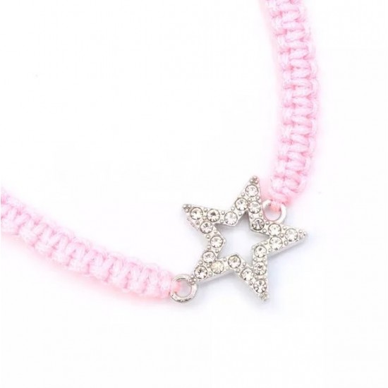 Cord Bracelet with Charm - ACC2006 (6ct) RRP £1.99