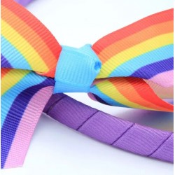 Rainbow Ribbon Aliceband (8506) (6ct) RRP £2.49
