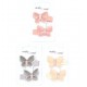 Small Velvet Butterfly Hair Clip 2-pack (ACC8769) (6ct) RRP £2.49