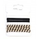 Black & White Jersey Elastics 7-piece Set (9161) (6ct) RRP £2.49