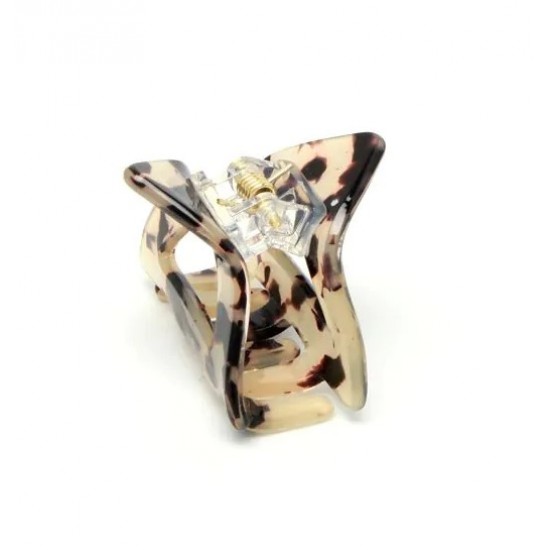 French Tortoiseshell Triangle Clamp (9176) (4ct) RRP £2.99