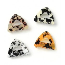 French Tortoiseshell Triangle Clamp (9176) (4ct) RRP £2.99