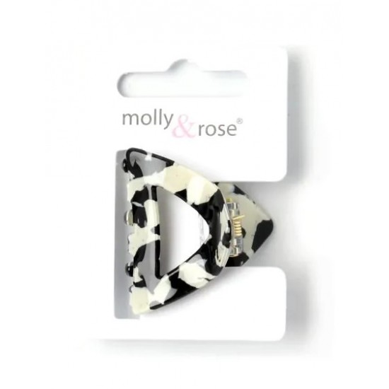 French Tortoiseshell Triangle Clamp (9176) (4ct) RRP £2.99