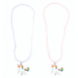 Unicorn Pendant Beaded Necklace (3007) (3ct) RRP £2.99 Unicorn Pendant Beaded Necklace (3007) (3ct) RRP £2.99