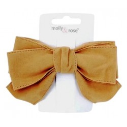 Velour Double Bow Barrette Clip (ACC9120) (6ct) RRP £3.99