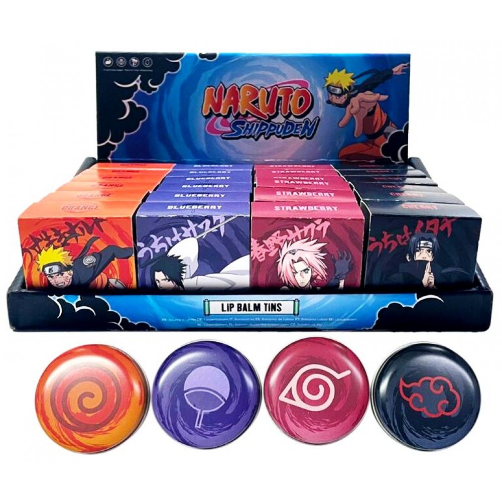 Naruto Lip Balm in Tin