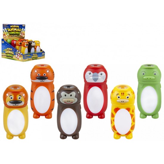 Torch Wildlife Kids Flashlight in CDU (12ct) RRP £4.99