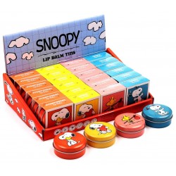Snoopy Lip Balm in a Tin CDU (24ct) RRP £3.99