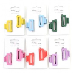 Matt Finish 4cm Rectangle Clamp (9233) (6ct) RRP £1.99
