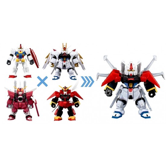Gundam Blockcross Figure Assortment (8ct) RRP £11.99