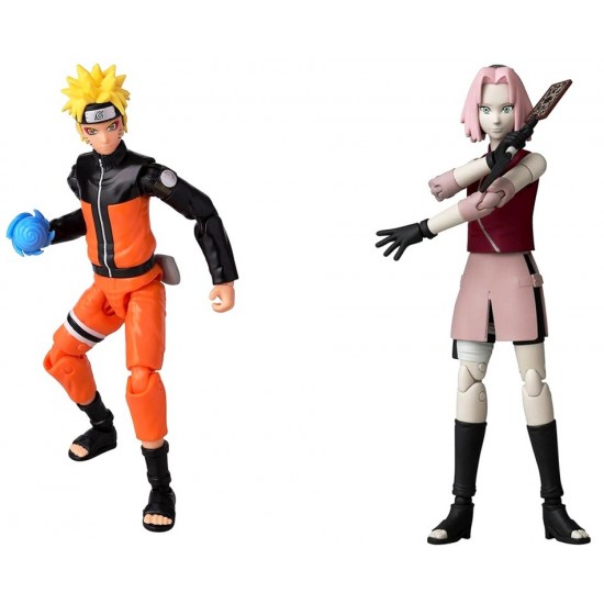 Naruto Anime Heroes 6" Action Figure Assortment (6ct) RRP £19.99 Naruto Anime Heroes 6" Action Figure Assortment (6ct) RRP £19.99