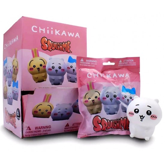 Chiikawa Squishmes Blind Bag in CDU (12ct) RRP £5.99 Chiikawa Squishmes Blind Bag in CDU (12ct) RRP £5.99