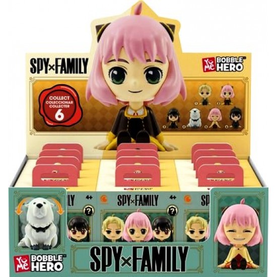 Spy x Family Bobble Head Blind Box (12ct) RRP £7.99