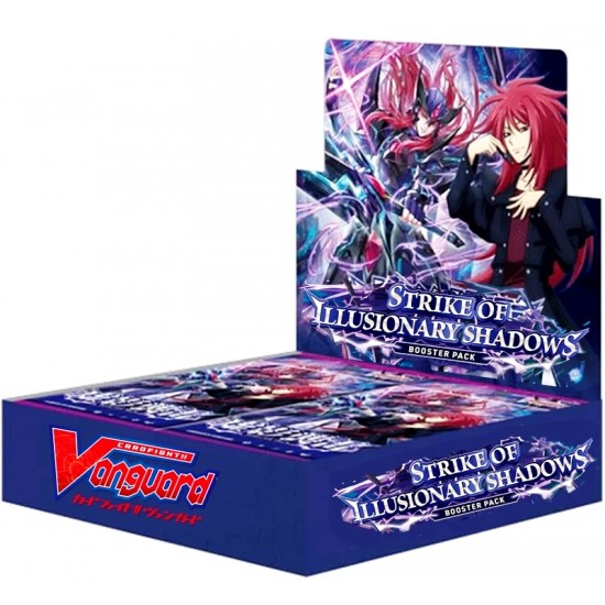 Cardfight!! Vanguard Strike of Illusionary Shadows Boosters (16ct) RRP £3.99 - RELEASE DATE: AUGUST 28, 2026 (SOLD OUT TO PRE-ORDER) Cardfight!! Vanguard Strike of Illusionary Shadows Boosters (16ct) RRP £3.99 - RELEASE DATE: AUGUST 28, 2026 (SOLD OUT TO PRE-ORDER)
