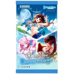 Hololive (HEB01) Summer Hologram Extra Booster (8ct) RRP £5.99 - RELEASE DATE: SEPTEMBER 25, 2026 (SOLD OUT TO PRE-ORDER)