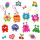 Crazy Monster Craft Kit (AQU35144) RRP £12.99