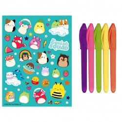 Squishmallows Colouring Kit with Marker Pens & Stickers RRP £7.99 (AVAILABLE JUNE 2024)