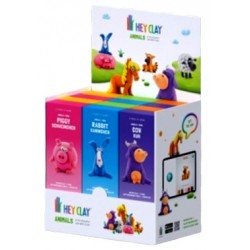 Hey Clay Animal Claymates Assortment in CDU (12ct) RRP £3.99