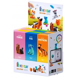 Hey Clay Dog Story Assortment in CDU (12ct) RRP £3.99