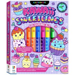 Kawaii Sweetlings Colouring Kit with Marker Pens RRP £7.99