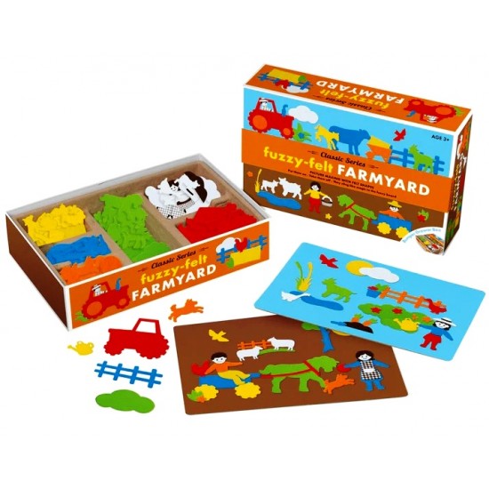 Fuzzy Felt Farmyard Classic Box (6ct) RRP £15.99