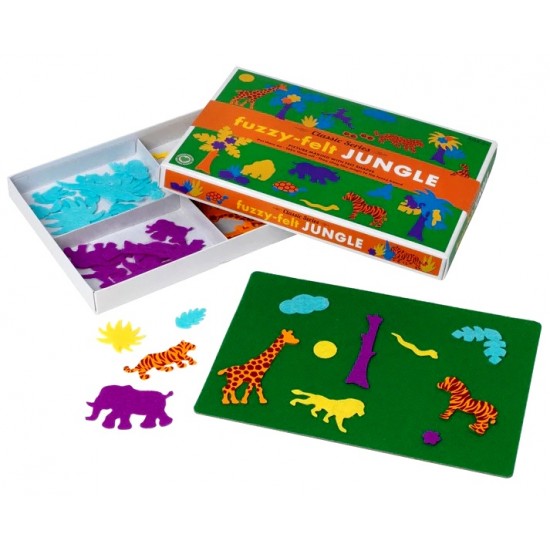 Fuzzy Felt Jungle Classic Box (6ct) RRP £10.99