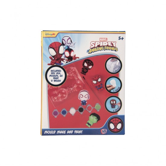 Spidey & His Amazing Friends 4-pack Mould & Paint Set (12ct) rrp £2.99 Spidey & His Amazing Friends 4-pack Mould & Paint Set (12ct) rrp £2.99