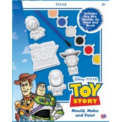 Toy Story 4-pack Mould & Paint Set (8ct) rrp £2.99 Toy Story 4-pack Mould & Paint Set (8ct) rrp £2.99