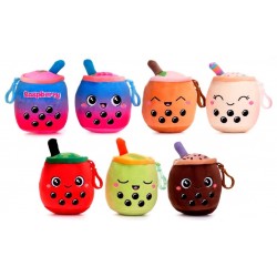 Bubble Tea 10cm Plush Bag Clip Assortment (12ct) RRP £4.99