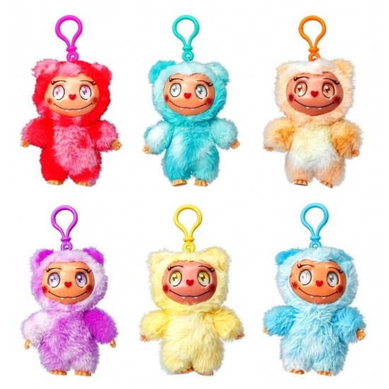 Luv-a-Boos Fluffy Monster Plush Bag Clips (12ct) RRP £7.99