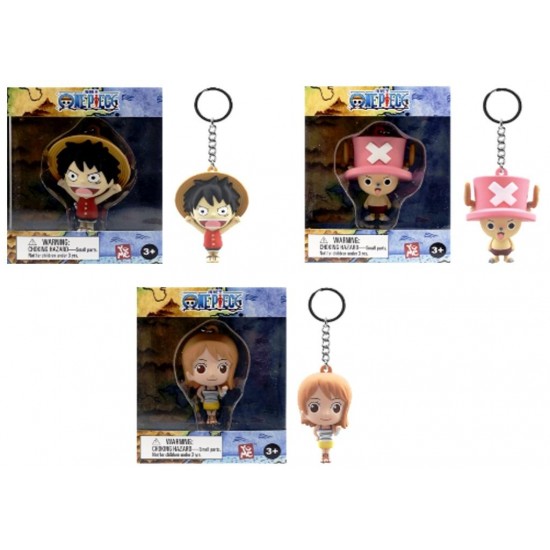 One Piece 3D Figure Pocket Hero Keychains (12ct) RRP £5.99