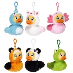 Quack Pack 13cm Plush Bag Clip Assortment (12ct) RRP £4.99