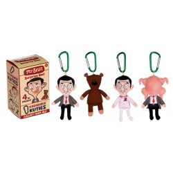 Mr Bean 12cm Karabiner Kuties Plush Bag Clip Blind Box (12ct) RRP £5.99