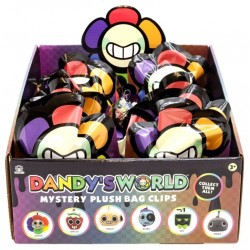 Dandy's World Mystery Plush Bag Clips CDU (12ct) RRP £5.99