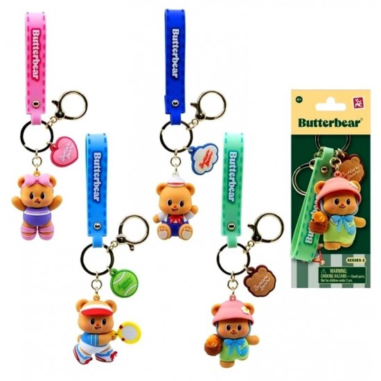 Butterbear Everyday Keychain & Strap (12ct) RRP £7.99