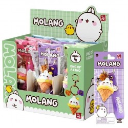 Molang Snack Time Keychain & Strap (9ct) RRP £7.99