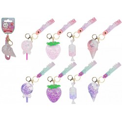 Mochi Pop! Kawaii Charm Keyring with Strap - Treats (16ct) RRP £2.99 Mochi Pop! Kawaii Charm Keyring with Strap - Treats (16ct) RRP £2.99