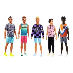 Barbie Ken Fashion Doll Assortment (GYG88) (4ct) RRP £13.99