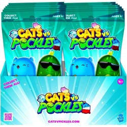 Cats vs Pickles Mystery Plush in CDU (12ct) RRP £5.99