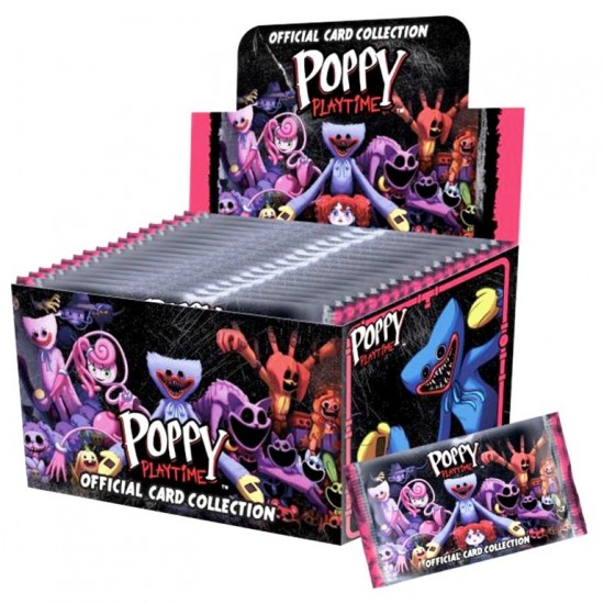 Poppy Playtime Trading Card Packet CDU (24ct) RRP £2.99
