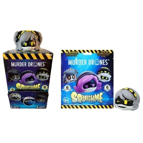 Murder Drones Squishme Blind Bags CDU (12ct) RRP £7.99