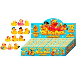 Quack Pack 6cm Duck Figure Blind Box (24ct) RRP £1.99 Quack Pack 6cm Duck Figure Blind Box (24ct) RRP £1.99