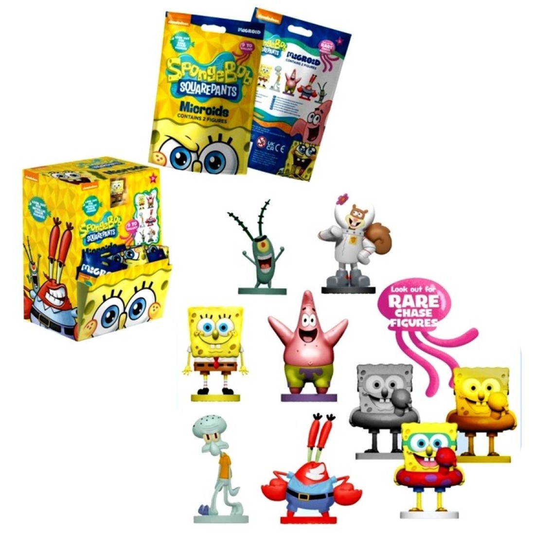 Monopoly Minecraft Build Spongebob Squarepants Micro 2-pack Surprise Figures