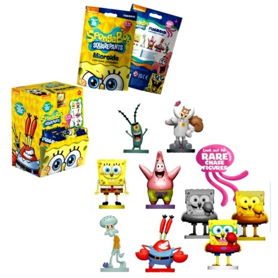 Monopoly Minecraft Build Spongebob Squarepants Micro 2-pack Surprise Figures