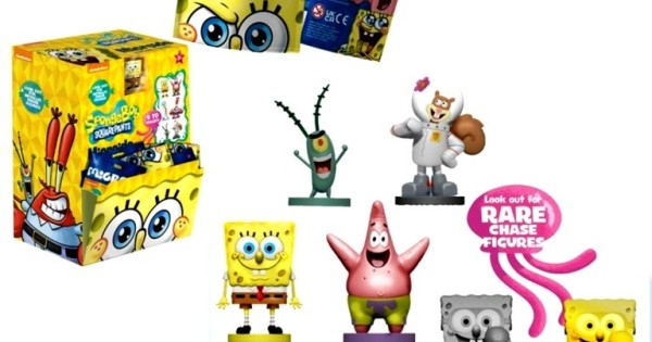 Monopoly Minecraft Build Spongebob Squarepants Micro 2-pack Surprise Figures