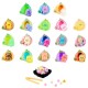 Tataba Blind Box Flocked Figure Assortment in PDQ (8ct) RRP £9.99