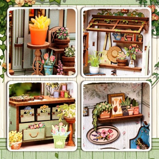 Book Nook Champs-Elysees Florist DIY Kit RRP £34.99