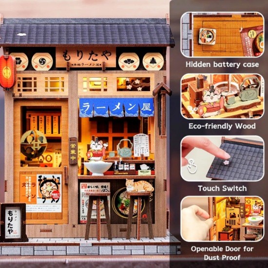 Book Nook Morita-Ya Ramen Shop DIY Kit RRP £34.99